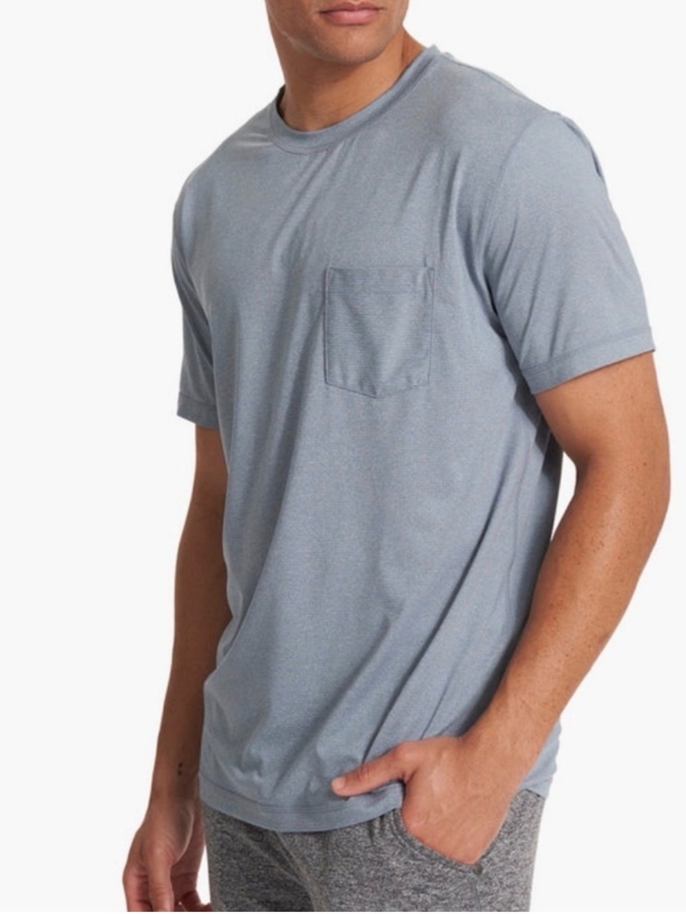 Vuori Tradewind Performance Pocket Tee Shirt Size L